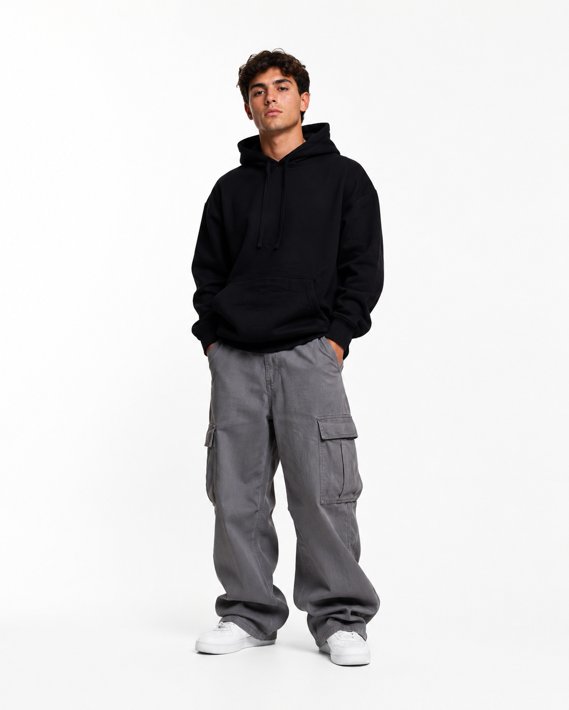 Sudadera Negra Heavy #001