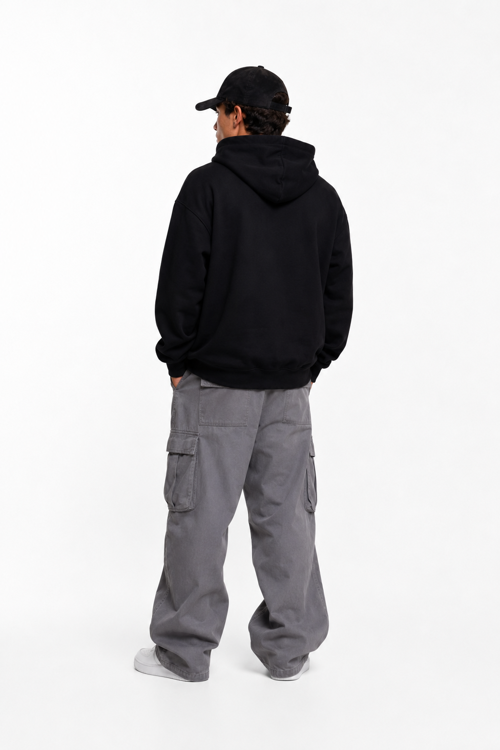 Sudadera Negra Heavy #001