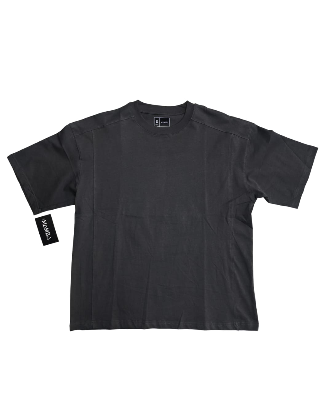 Playera Lisa Semi Oversize Gris Oxford